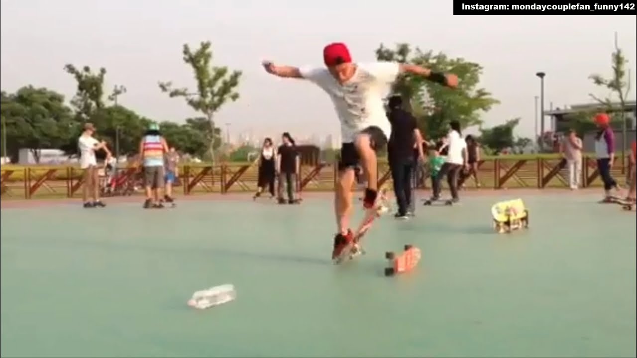 Kang Gary and skateboarding