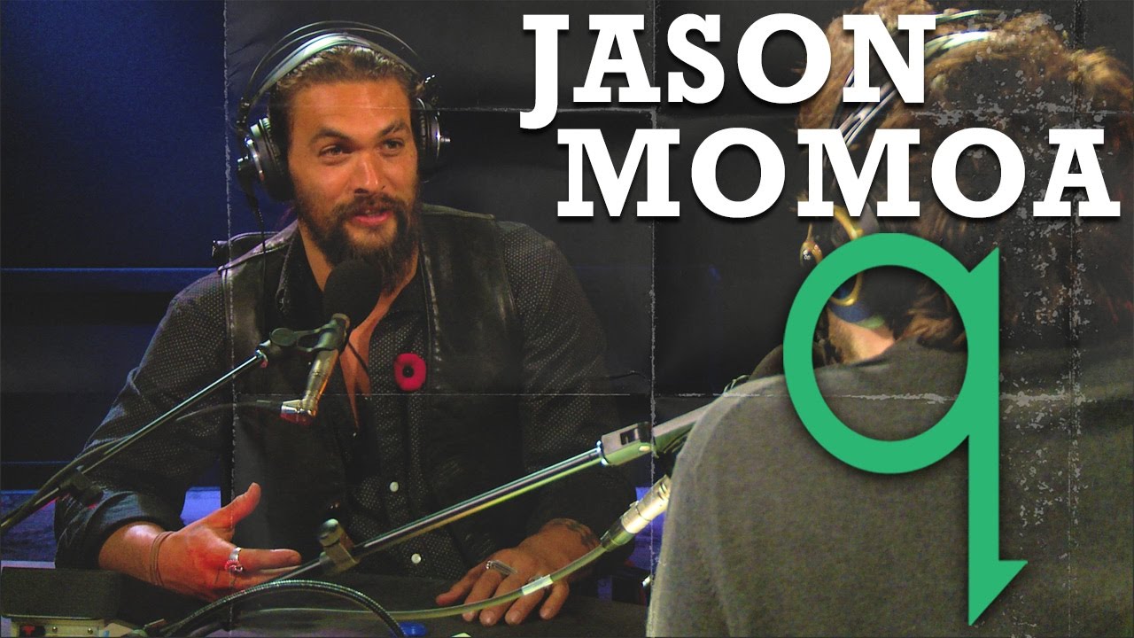 Jason Momoa loves hockey