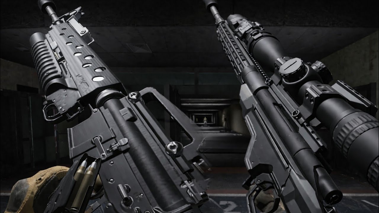M-16 equipped with M203 Grenade Launcher with sniper | Call of duty MW3 | TDM | (No commentary)
