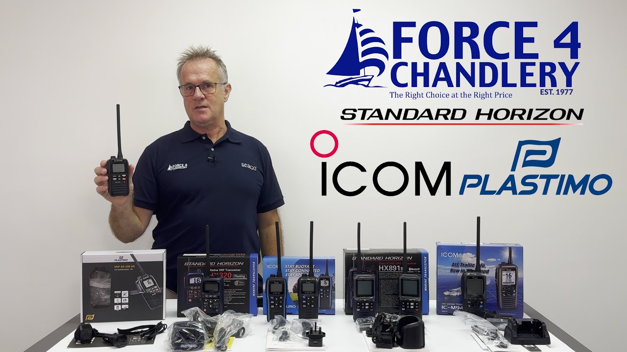Top 5 Best-Selling Handheld VHF Radios Compared | Icom, Standard Horizon & Plastimo
