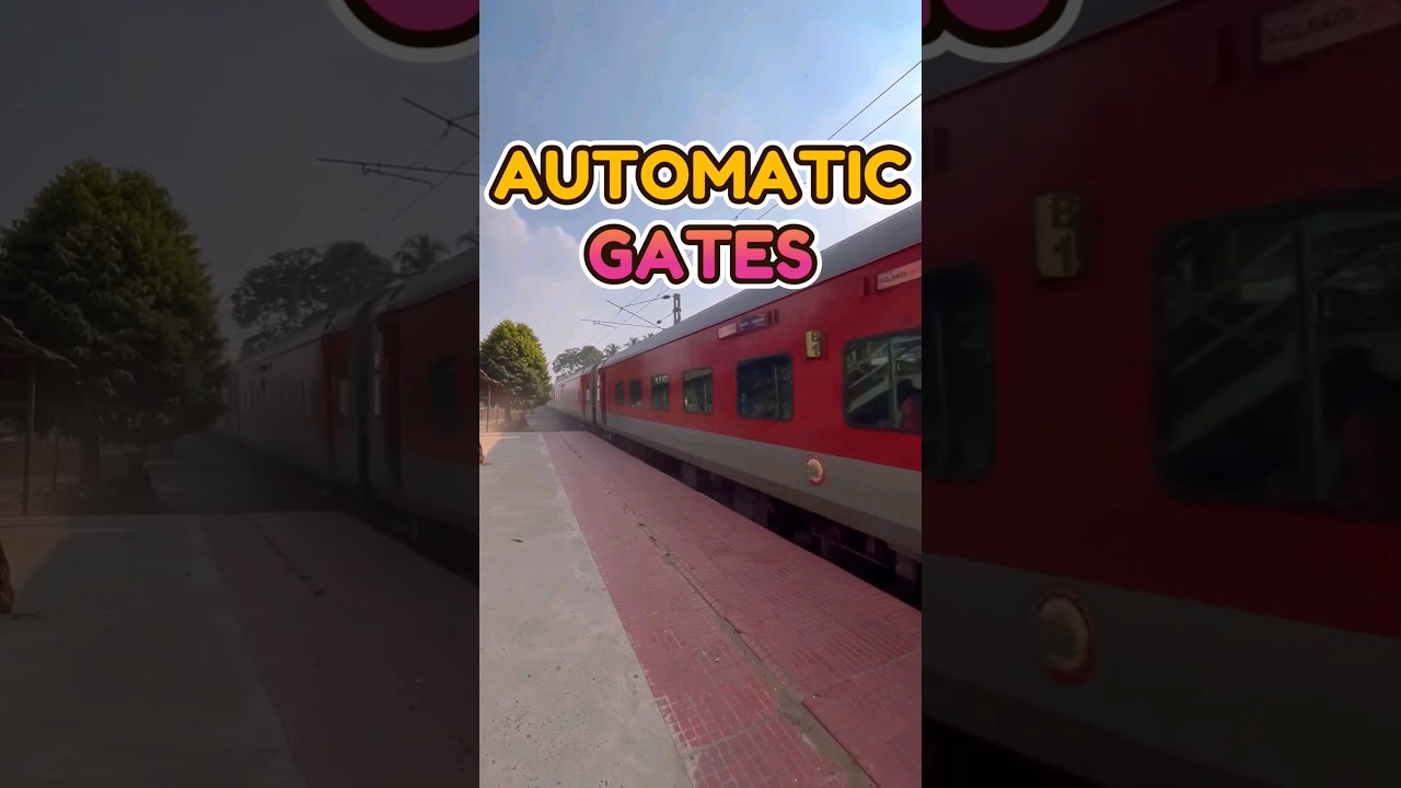 Automatic gates in RED LHB Coaches!
