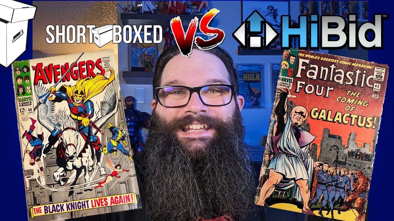 Which Comic Auction House Experience Was Better? Unboxing Key Comics!