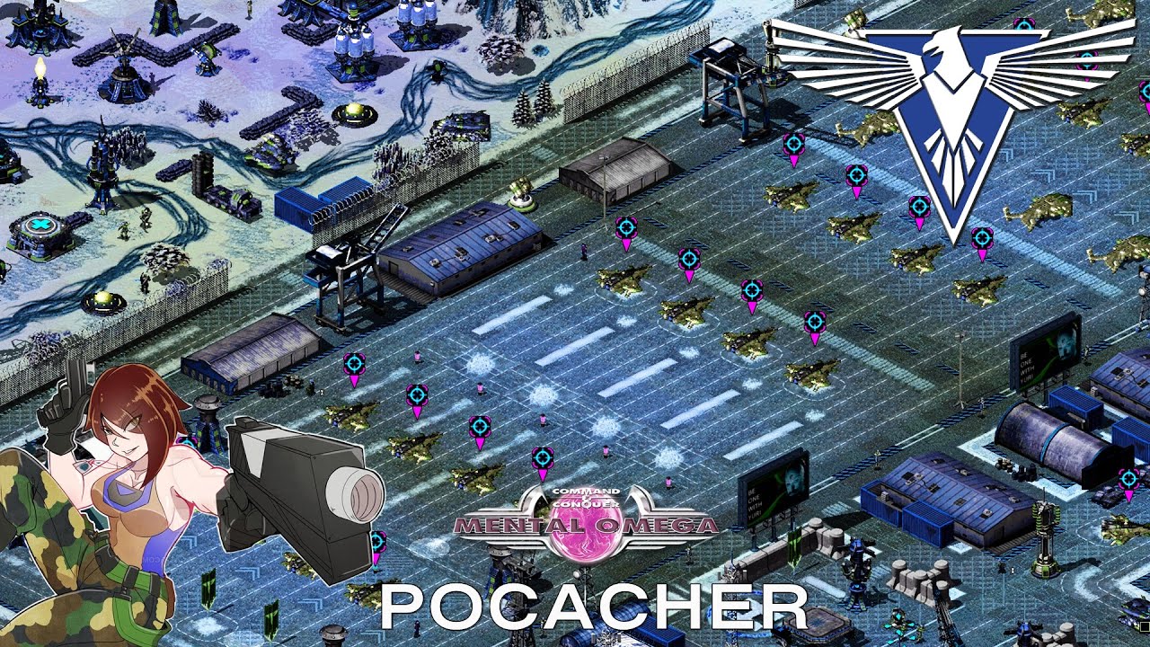 Red Alert 2 | Mental Omega 3.3.6 - Foehn Rising Series - Allied Fan Mission - Pocacher