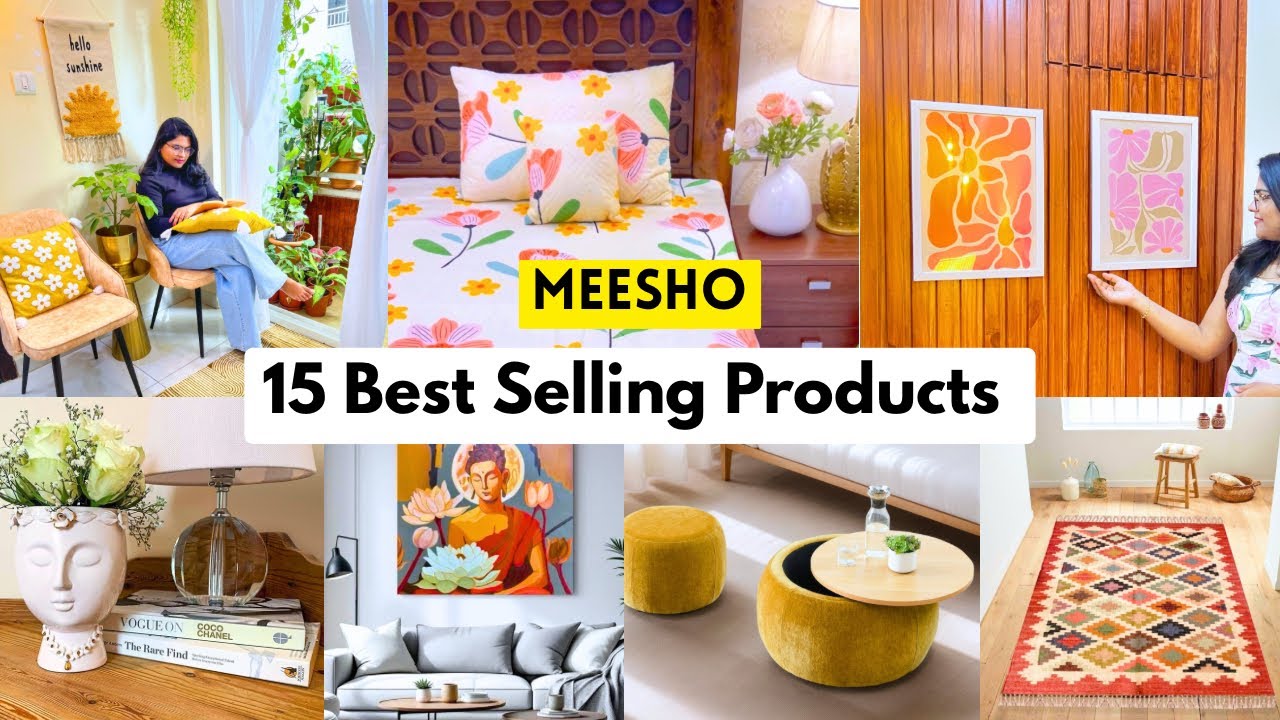 *Must Watch* MEESHO Home Decor Haul | Luxury Home Decor On Budget | Home Interior Styling Ideas