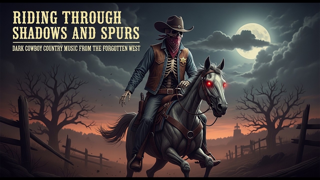 Riding Through Shadows and Spurs – Dark Cowboy Country Music from the Forgotten West #darkcountry