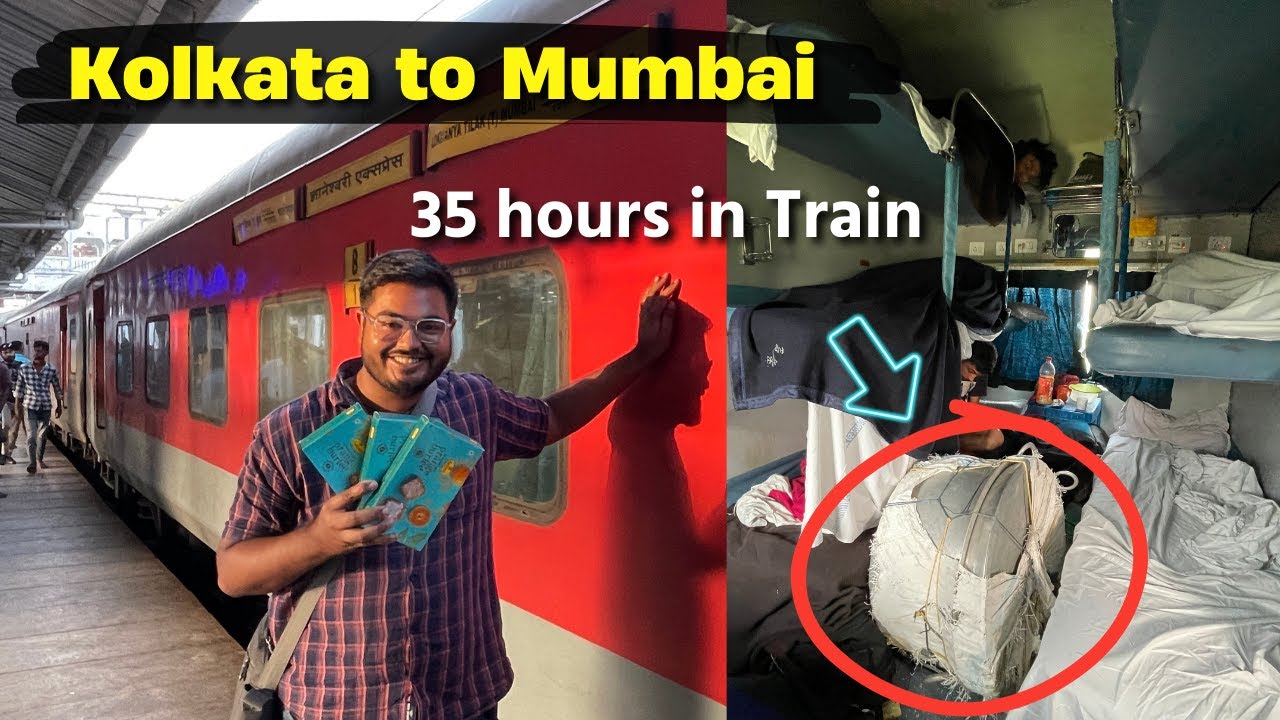 Magical Maharashtra EP1 | Kolkata to Mumbai Train Journey | 12102 Jnaneswari Express