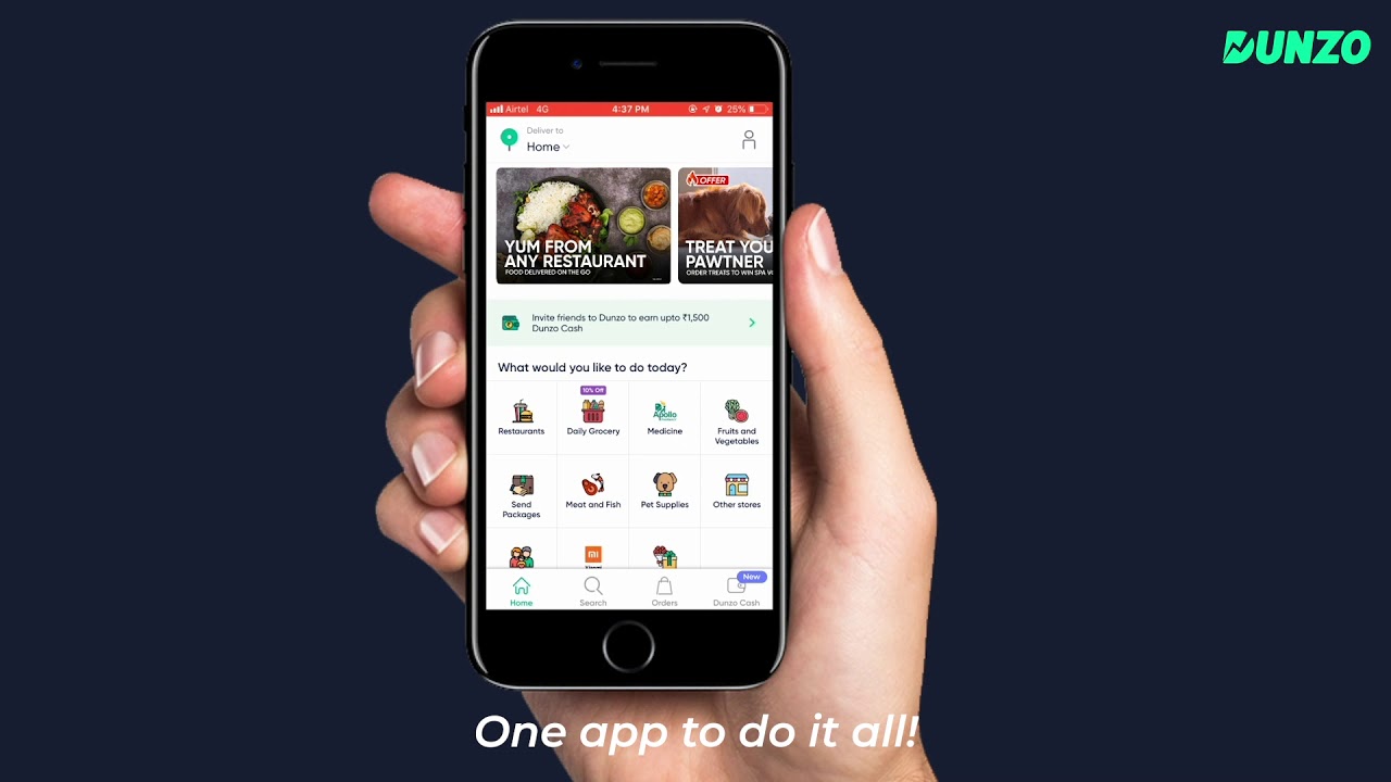 One App to Do it All - Dabba
