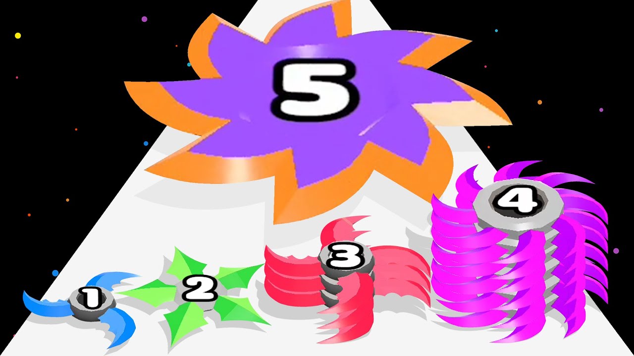 SLICE RUSH 3D - Level Up Spinner Cut (ASMR Gameplay)