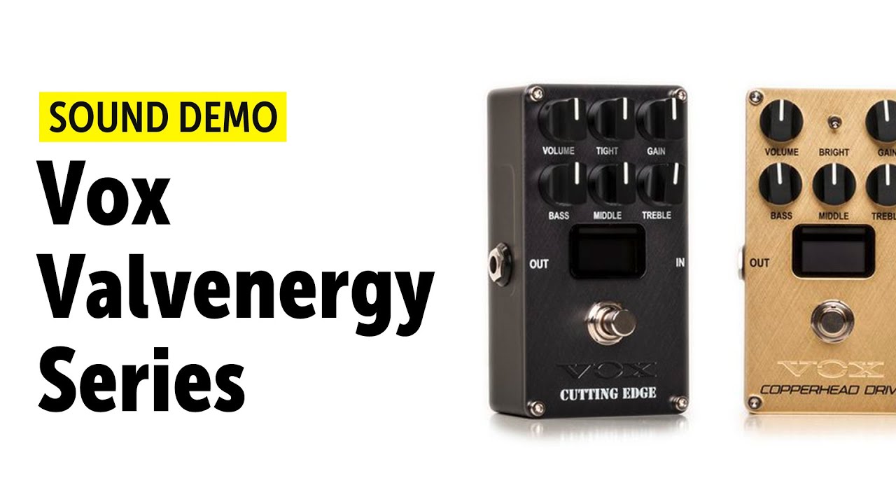 Vox Valvenergy Series - Sound Demo (no talking)