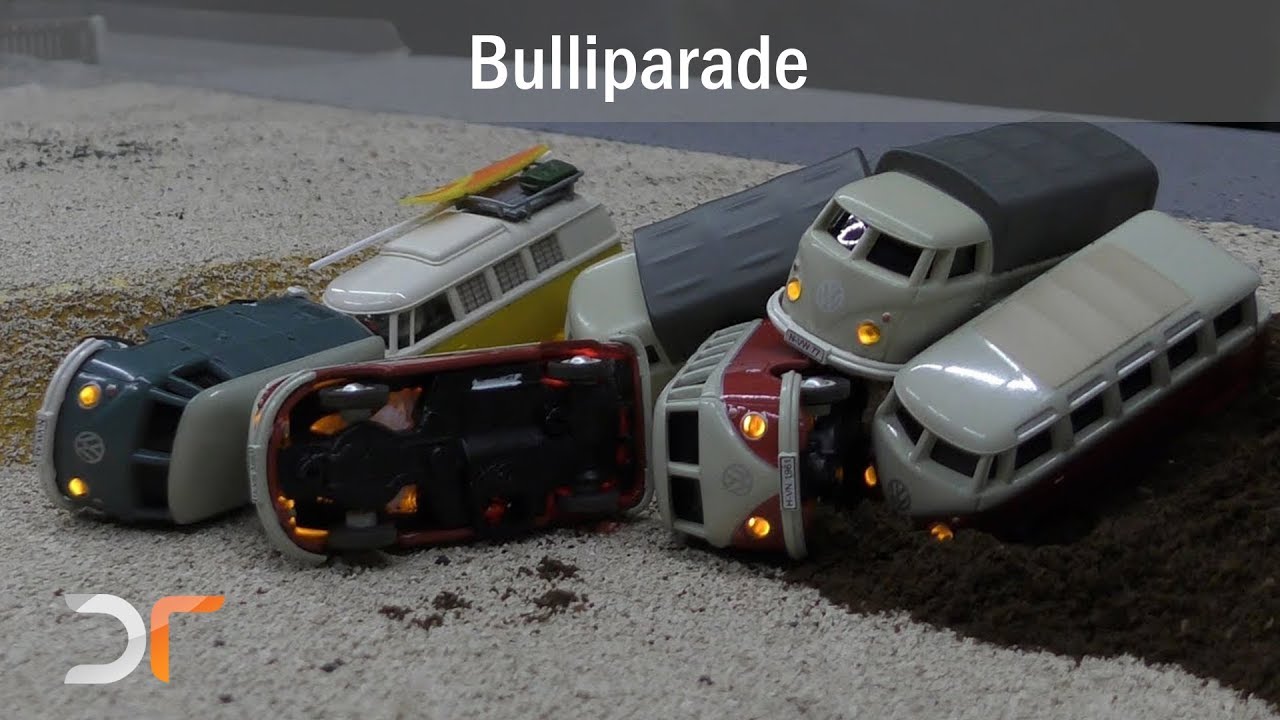 Bulliparade - VW Bullis in freier Wildbahn außer Rand und Band | RC 1.87