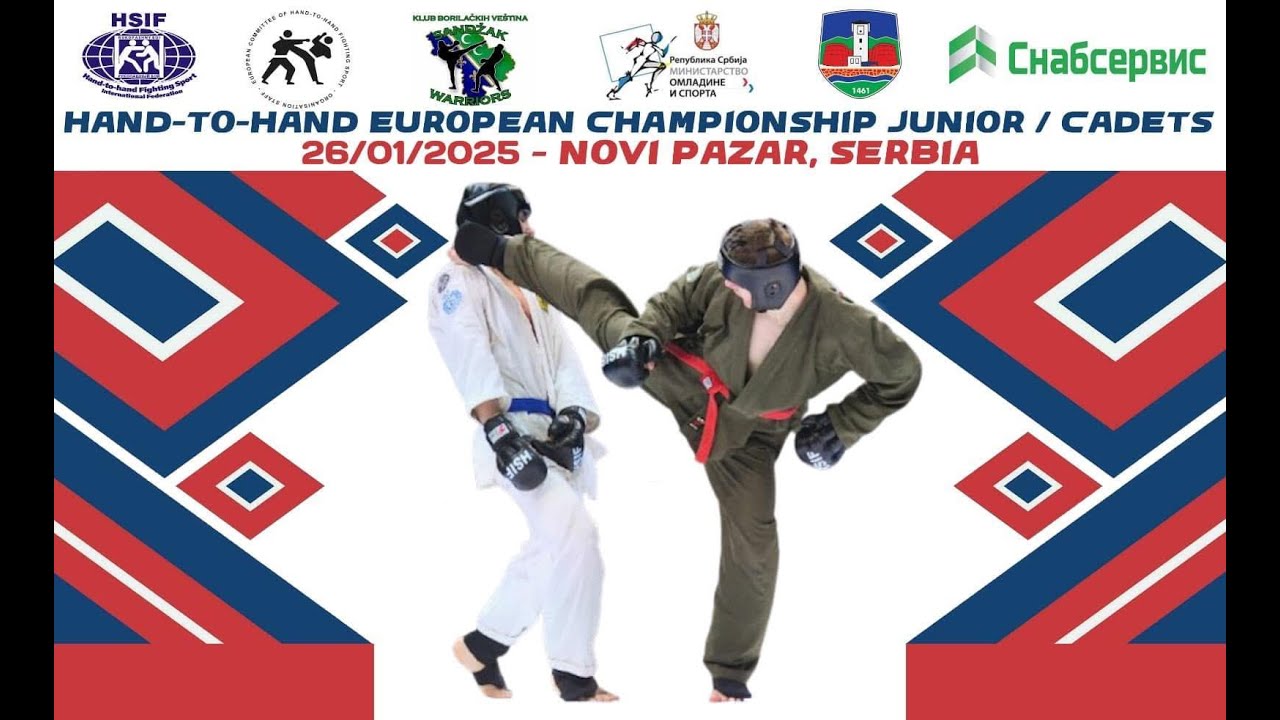 Otvoreno prvenstvo Evrope u hand-to-hand fighting sportu NOVI PAZAR