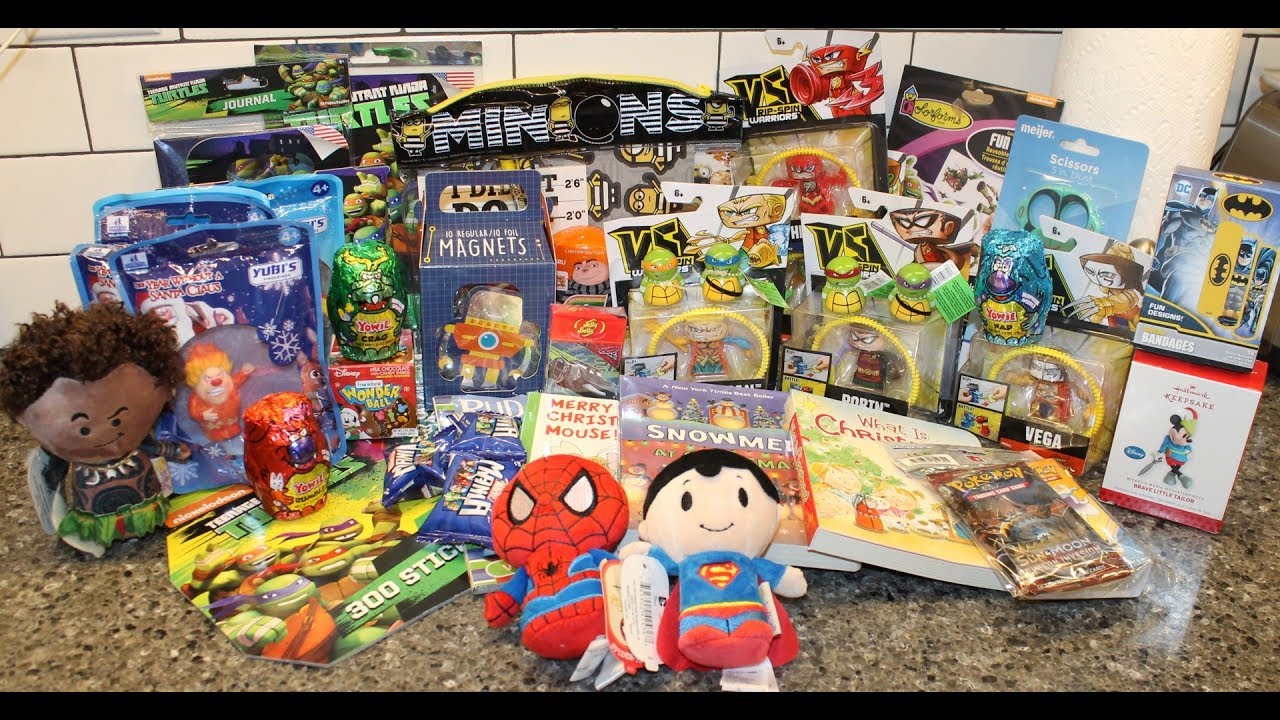 Gavin’s 4-Year Old Stocking Stuffers 2017
