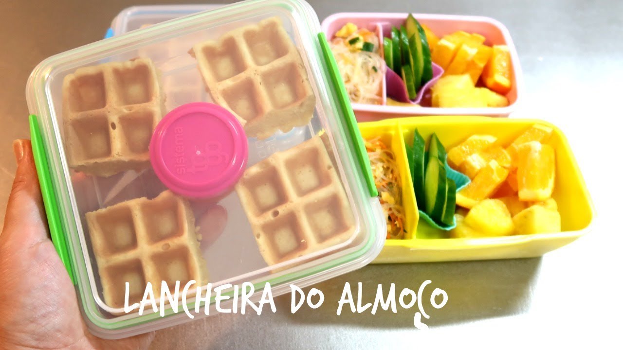 Lancheira Com Waffle e Bifum | Angela Inoui