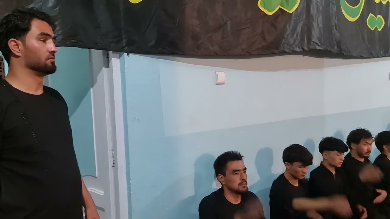 سینه زنی مسجید سید الشهدا حیدر آباد شب ۹محرم