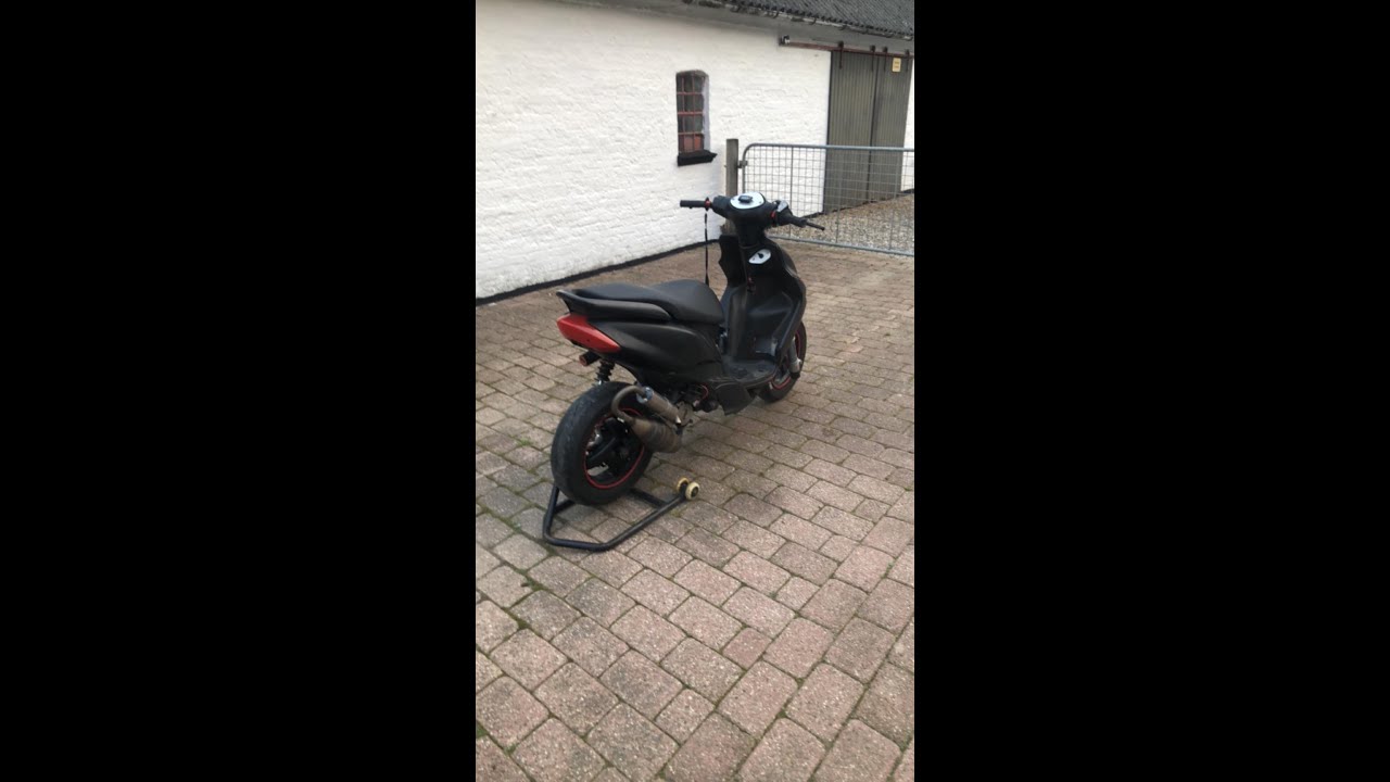 Første tur på ny samlet 2fast 100cc (MØDER SUR MAND)