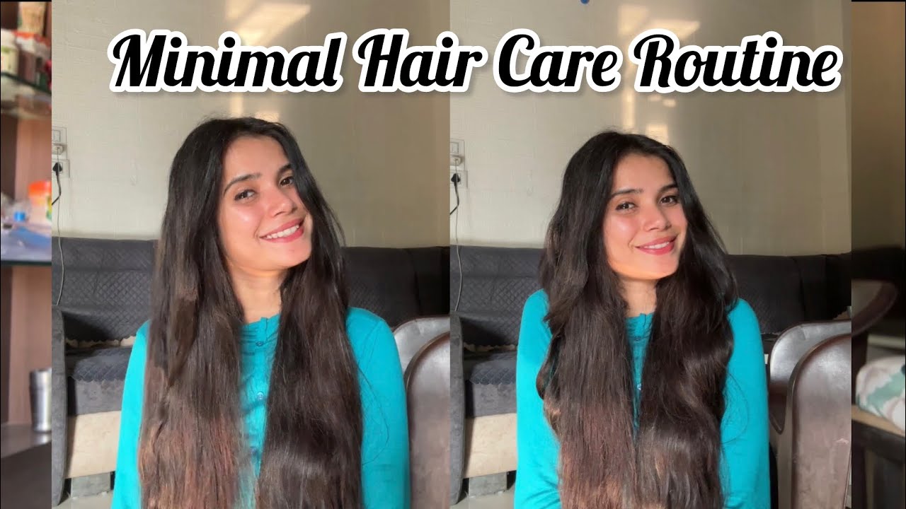 Postpartum hair care || hairwash routine || minimal hair routine 