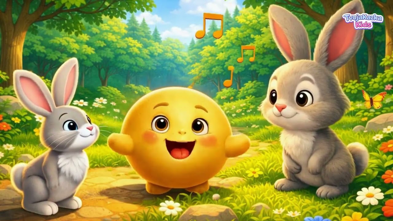 Kolobok 🍞 | Classic Slavic Fairy Tale for Kids | Calm Story | TvojaKazka Kids