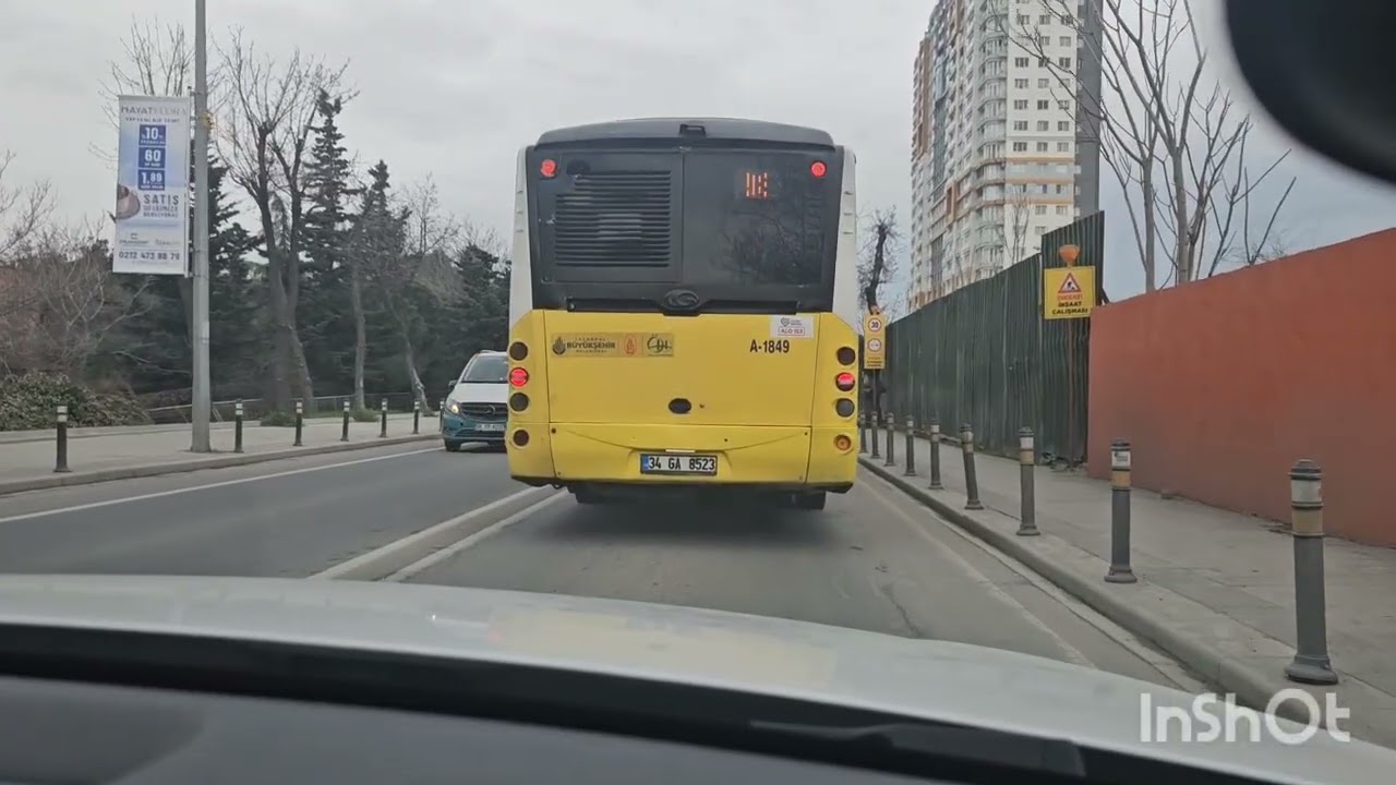 Sefaköy-Halkalı yolundayız
