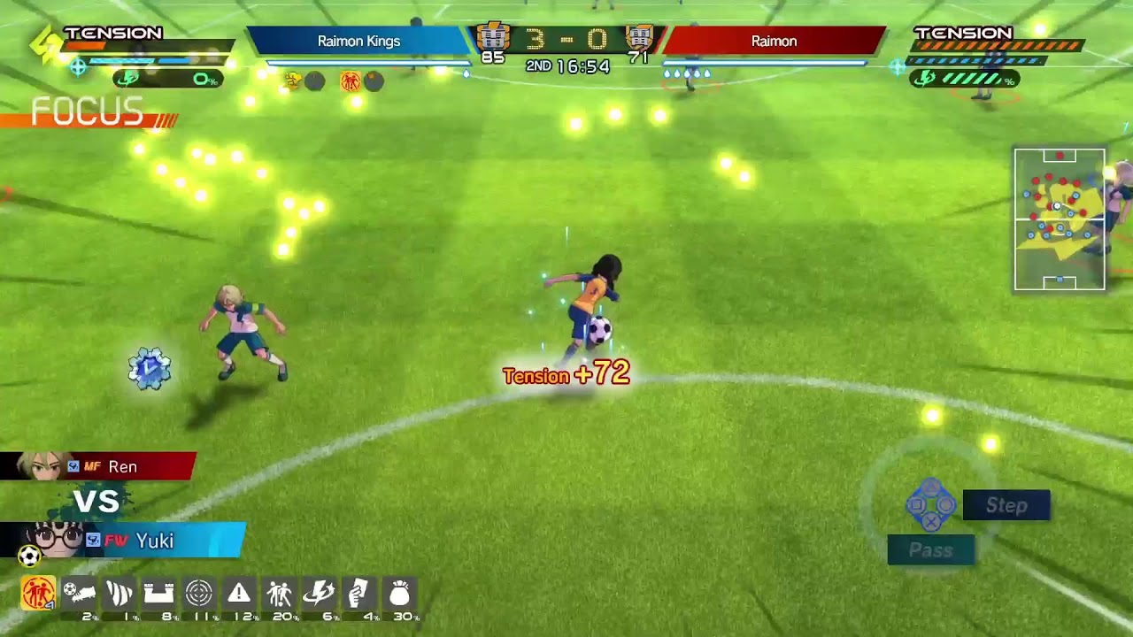 Inazuma eleven Victory Road VS Raimon (Free Match)