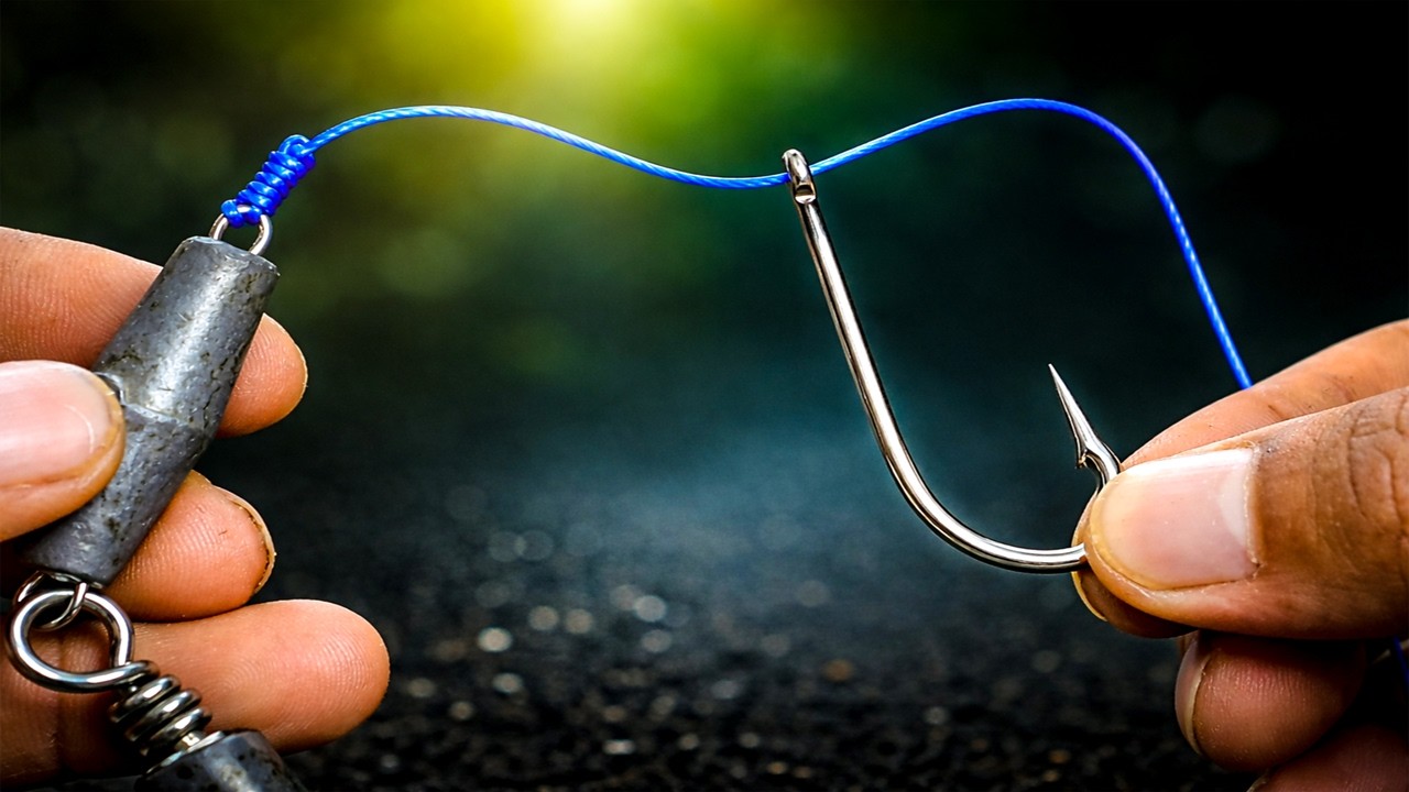 A 70 year old fisherman's brilliant idea amazes billions of people with this fishing knot trick!