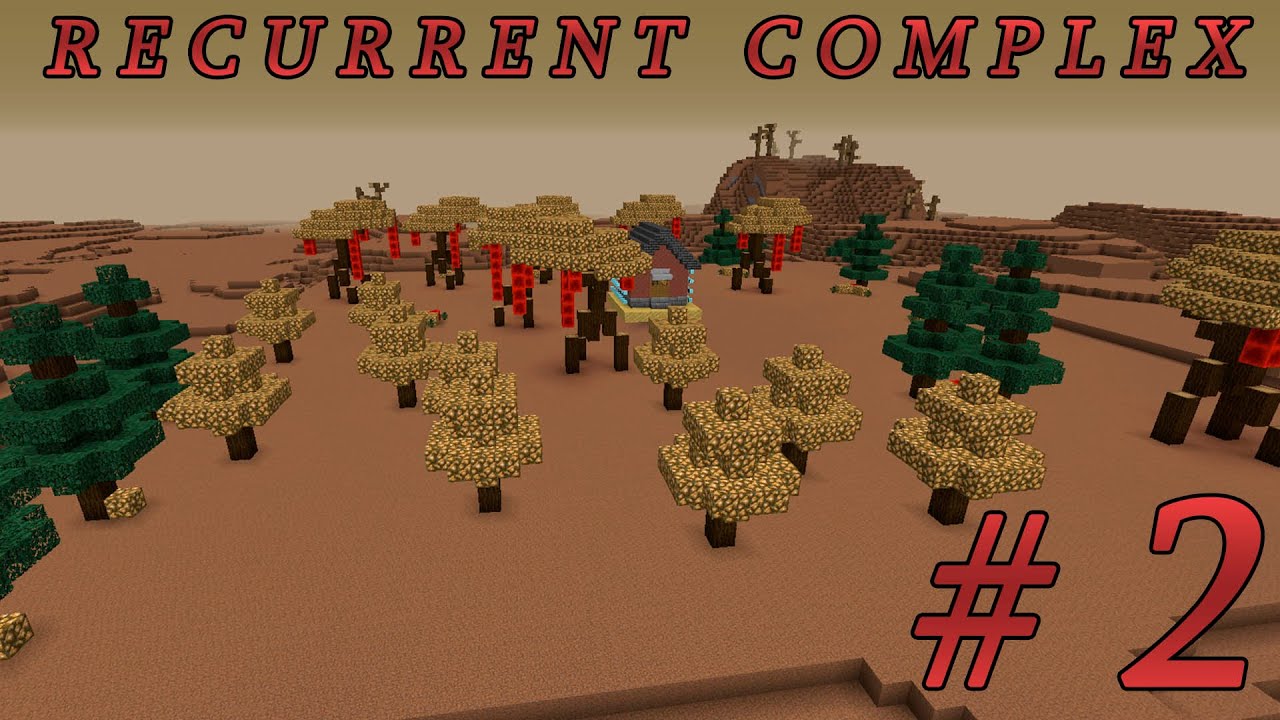 Обзор мода Recurrent complex | Часть 2 лут, саженец, лабиринт, списки структур | Minecraft 1.12.2