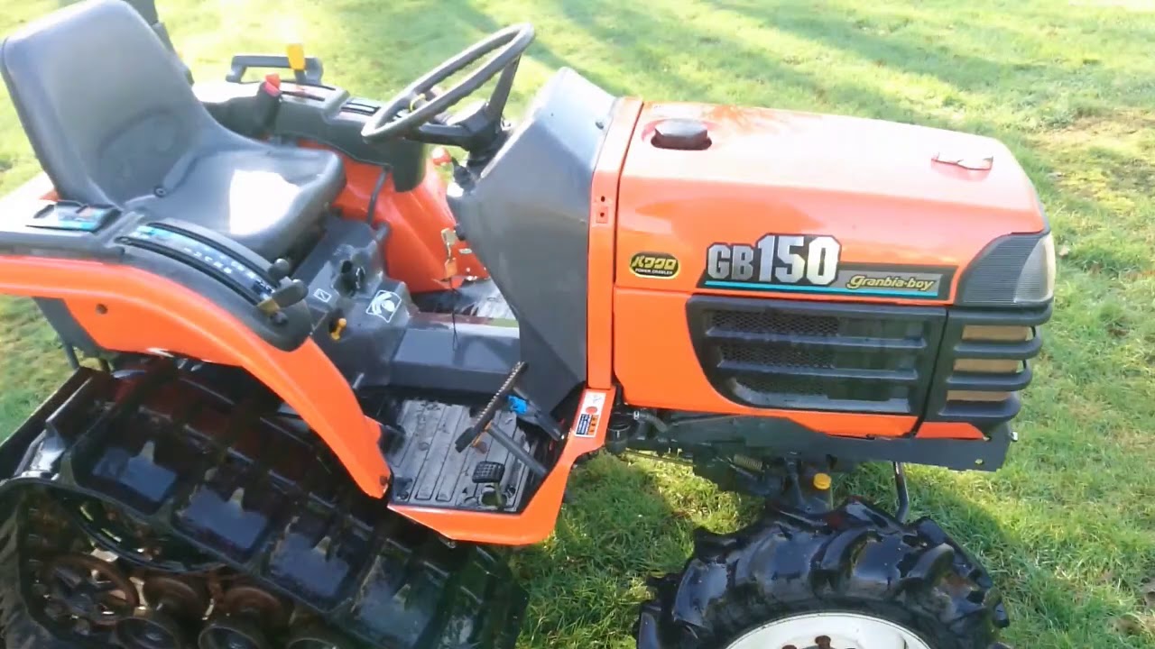Kubota gb150 rupstrekker crawler tractor