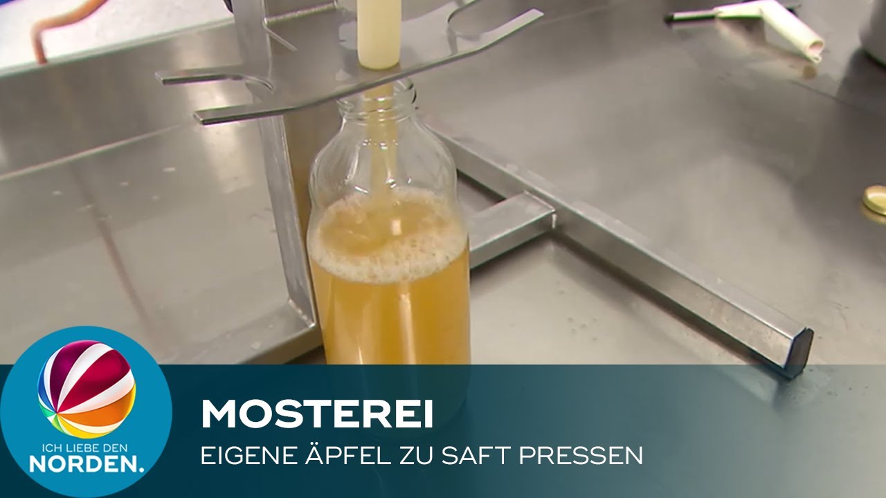 Eigene Äpfel zu Saft pressen lassen: Zu Besuch in der Mosterei Grebin