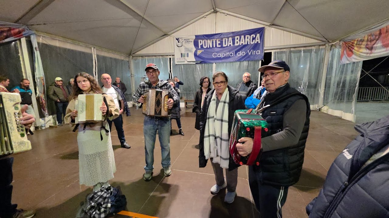CONCERTINAS, DANÇAS e CANTARES na BARCA.  Noite de Sábado  7-2-2026