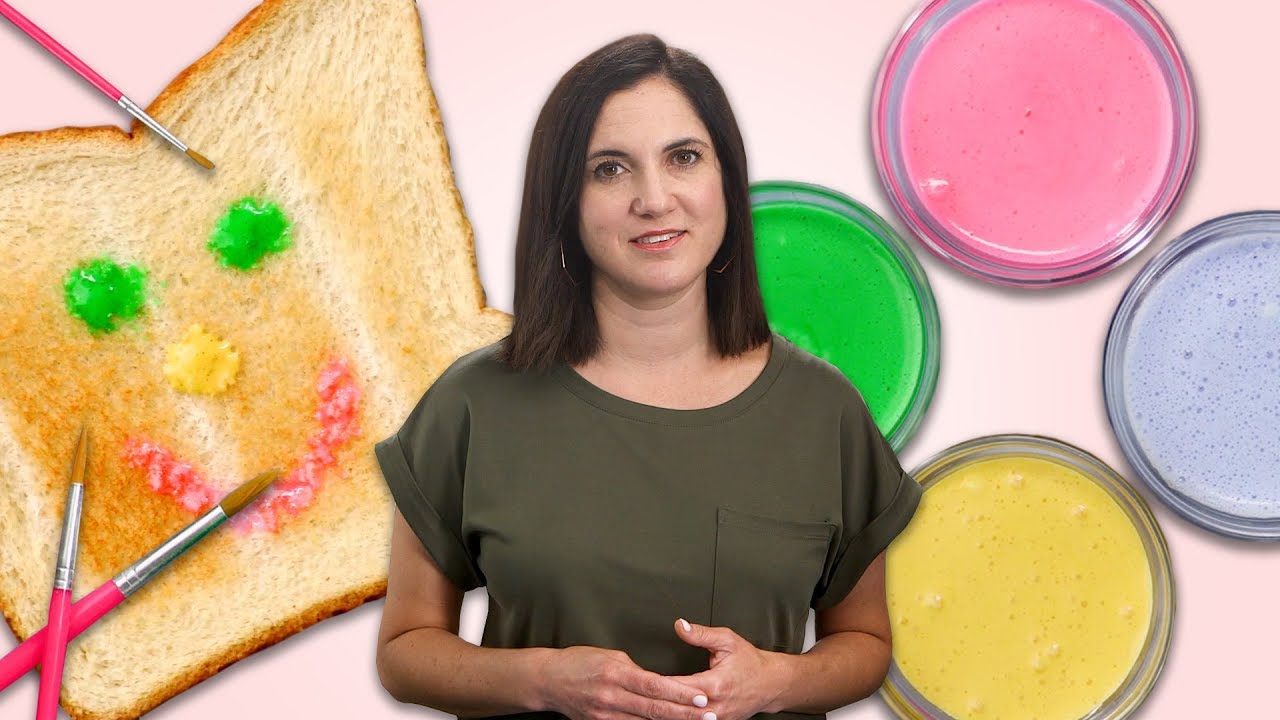 How to Make Edible Paint for Kids | Kids' Recipes | Well Done
