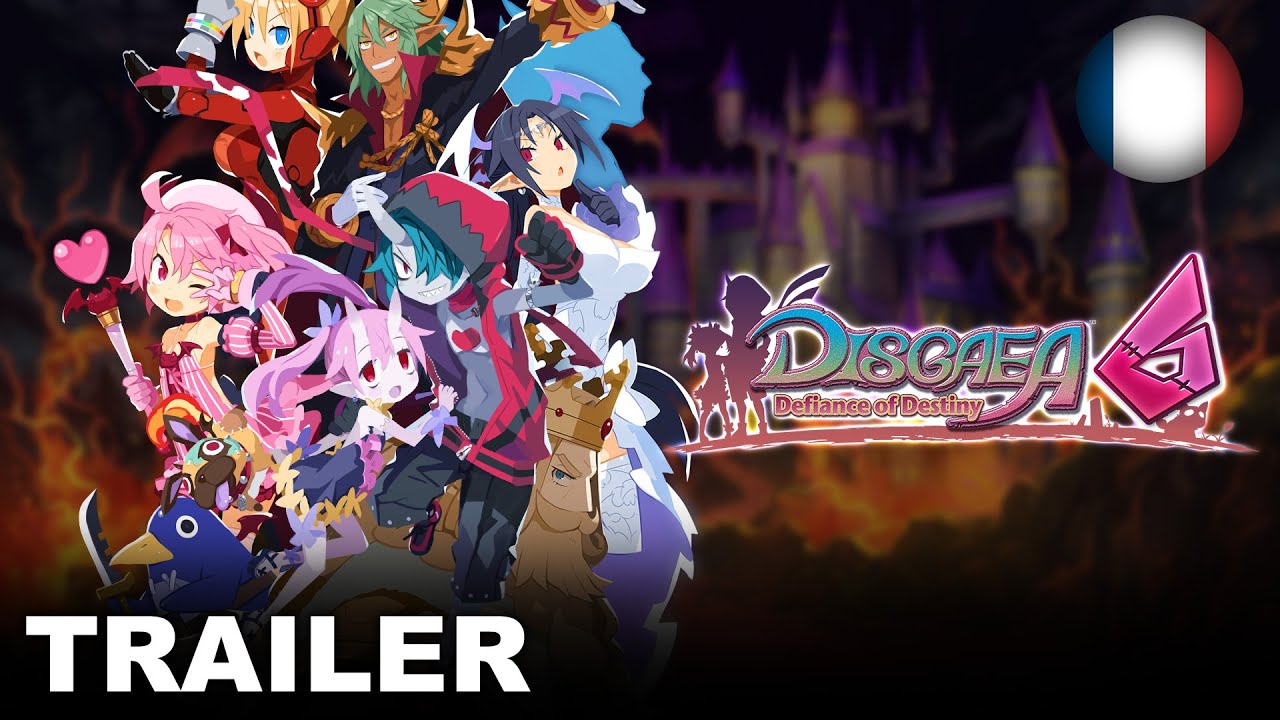 Disgaea 6: Defiance of Destiny - Features Trailer (Nintendo Switch) (EU - French)