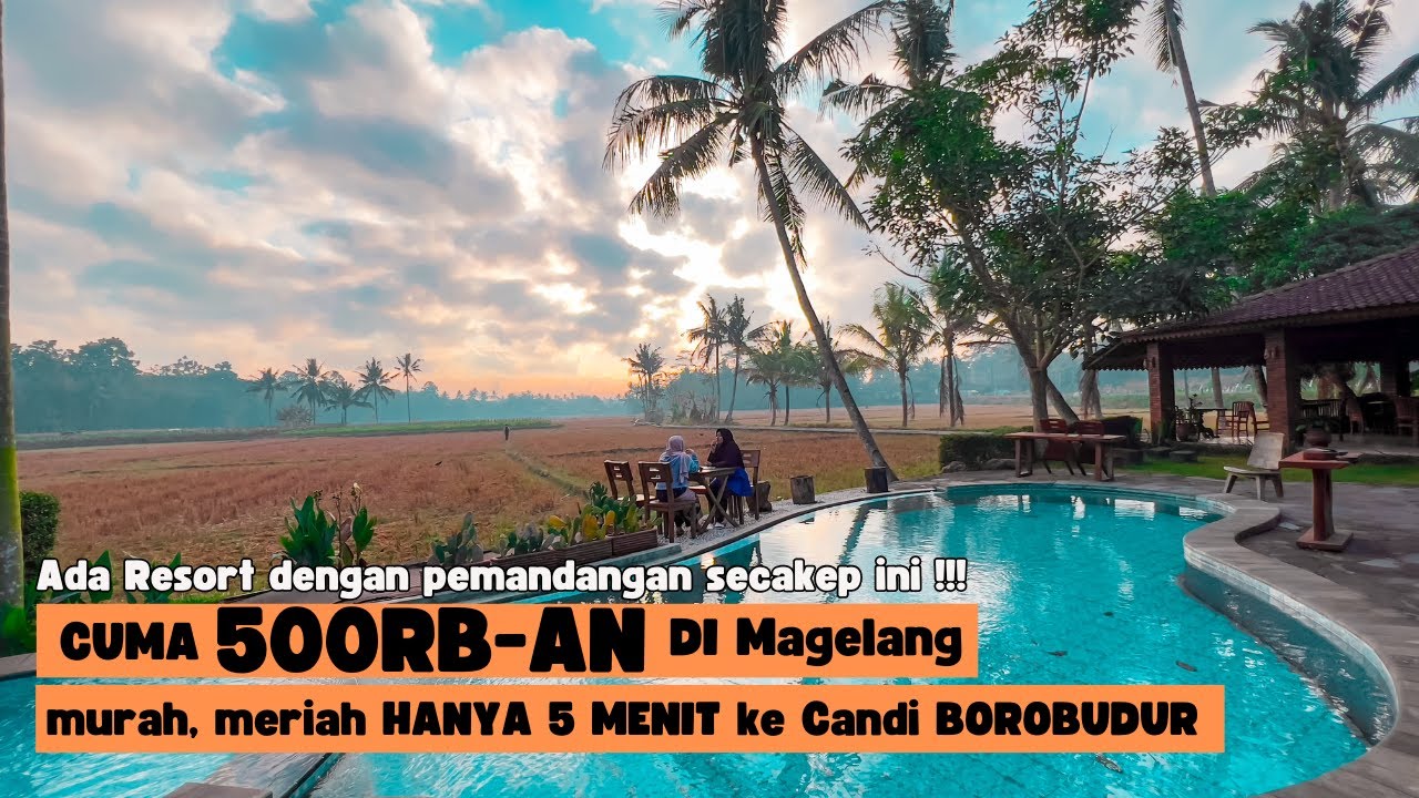 PENGINAPAN MURAH DI MAGELANG HARGANYA bikin SYOK😱!! 5 menit ke CANDI BOROBUDUR | GOPALAN BOROBUDUR