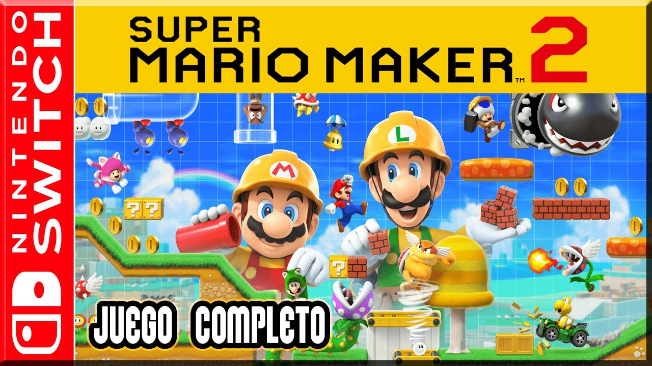 Super Mario Maker 2 - Juego Completo | Español (Switch)