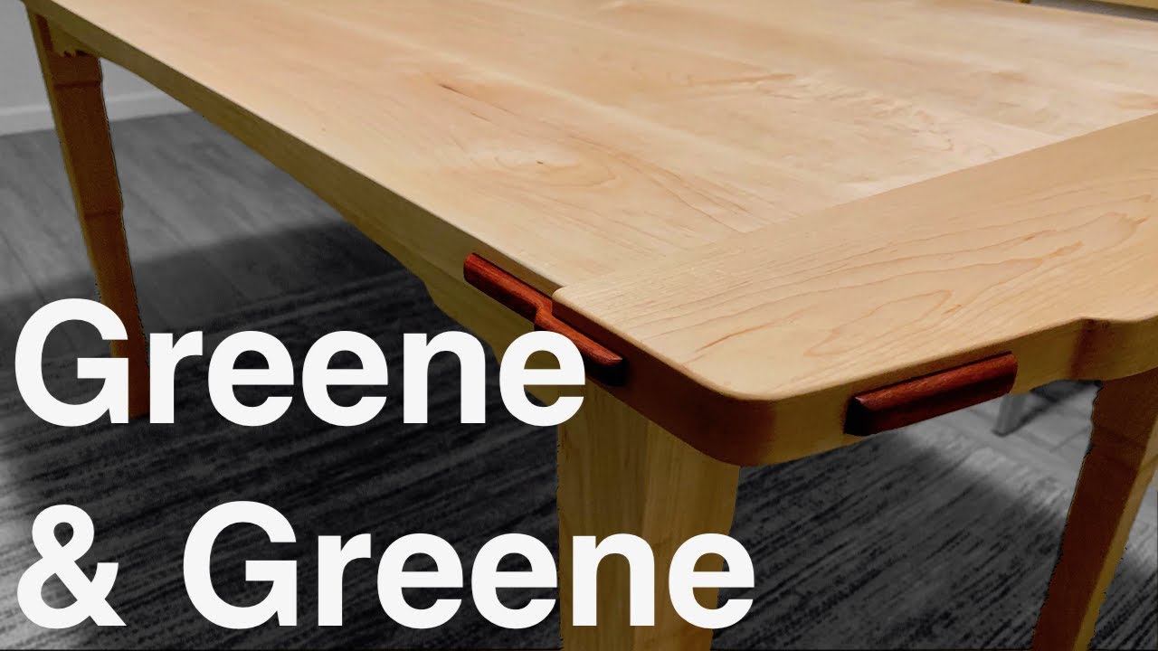 Making a Greene & Greene table: Kodama Woodworks