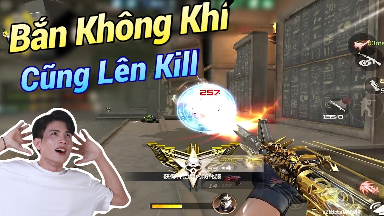 CF Mobile | M4 Qu&aacute;i Th&uacute; V&ocirc; H&igrave;nh - Bắn V&agrave;o Kh&ocirc;ng Kh&iacute; Cũng L&ecirc;n Kill 🤣