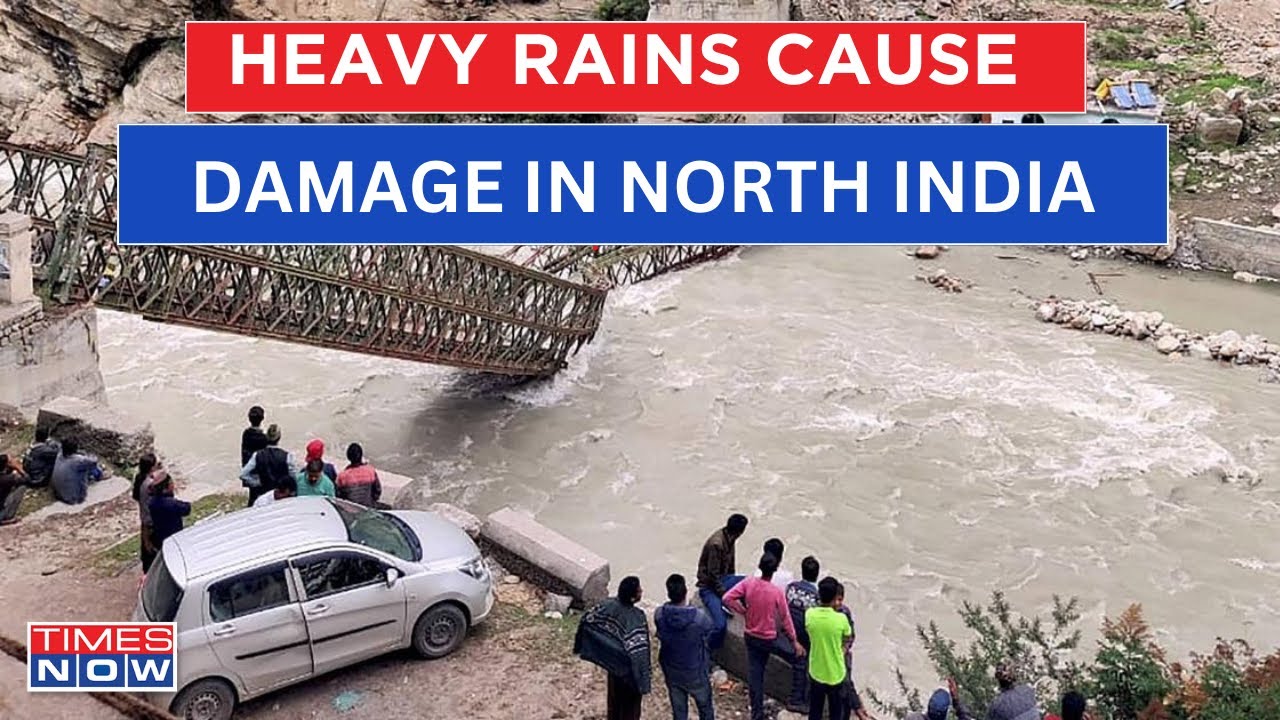Live | Heavy Rain Lashes North India, Roads Completely Destroyed In Himachal Pradesh | Latest News