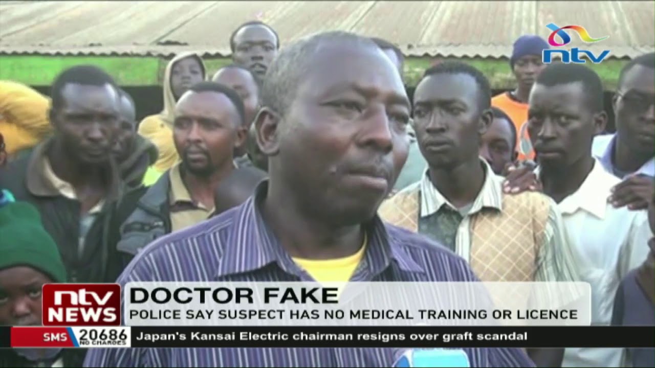 Fake doctor arrested in Kabartonjo running illegal clinic