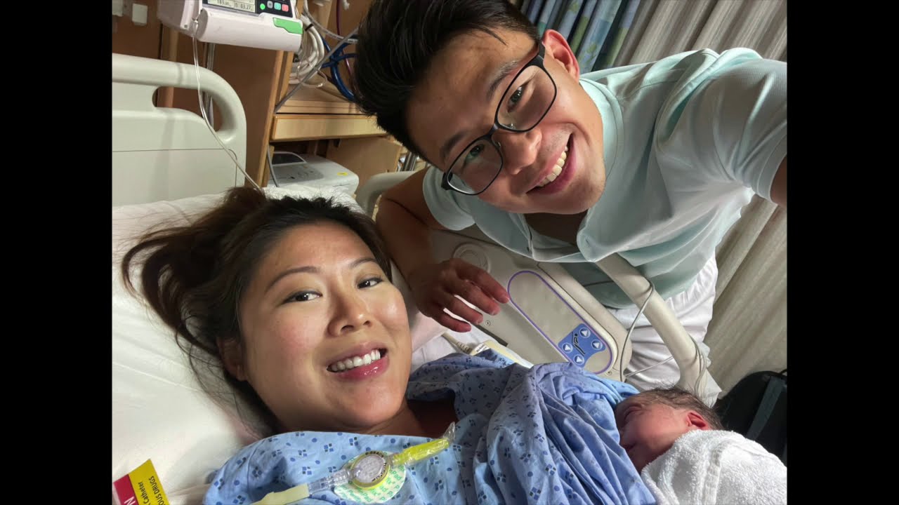 Natural birth VLOG- 40hours of labour w/o Pain Relief (Singapore NUH)
