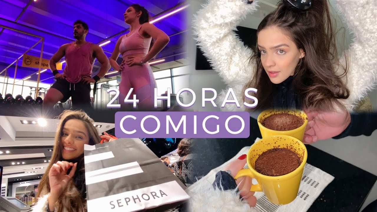 chocolate quente cremoso, treino em casal, compras, shopping… | 24H COMIGO | vlog