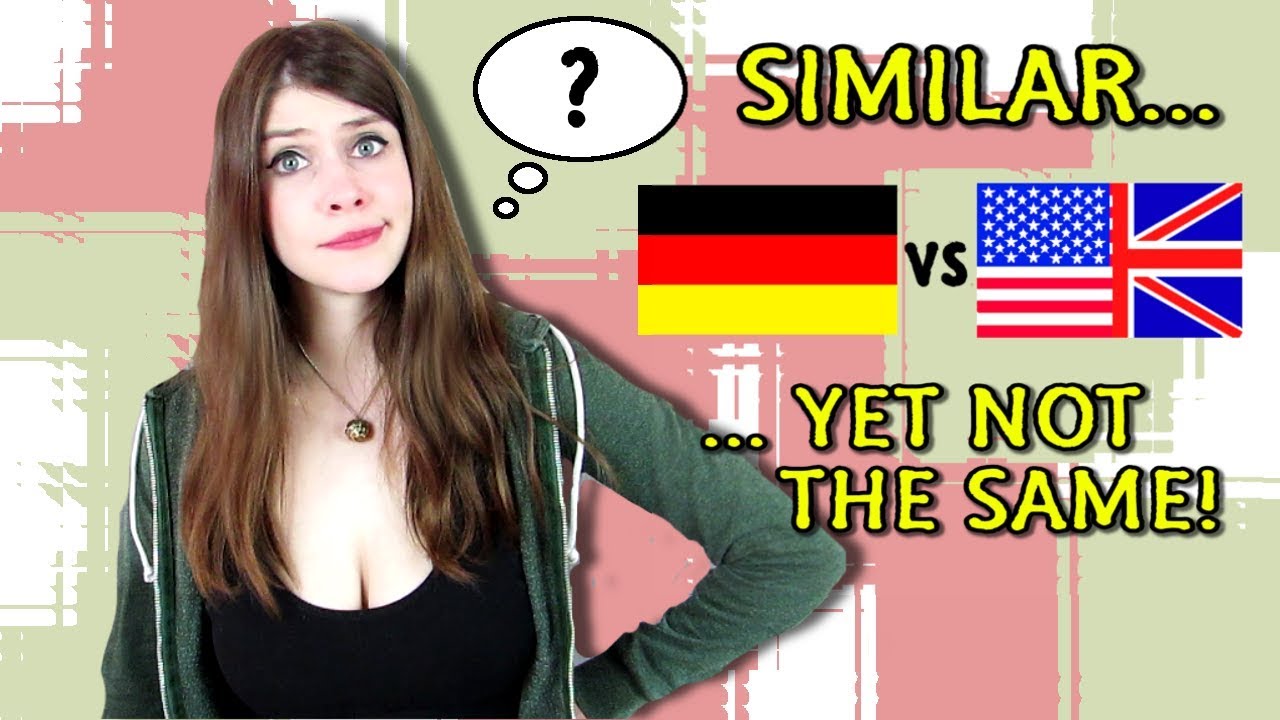 8 Words With ONLY TINY DIFFERENCES in German and English