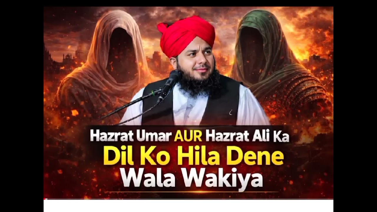 Hazrat Umar AUR Hazrat Ali Ka Dil Ko Hila Dene Wale Wakiya) Bayan Peer Ajmal Raza Qadri