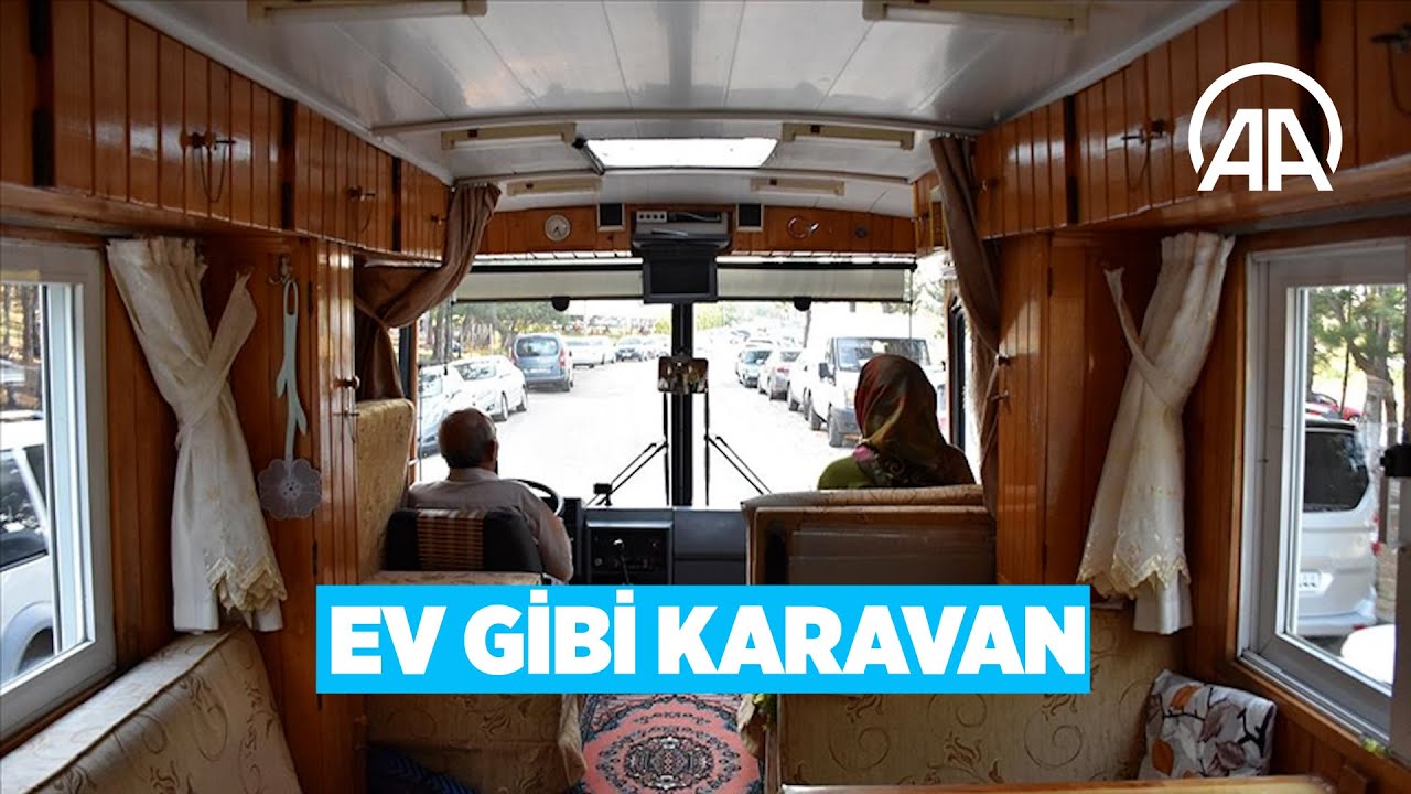 Ev gibi karavan | 13 yıldır Türkiye'yi karış karış geziyorlar