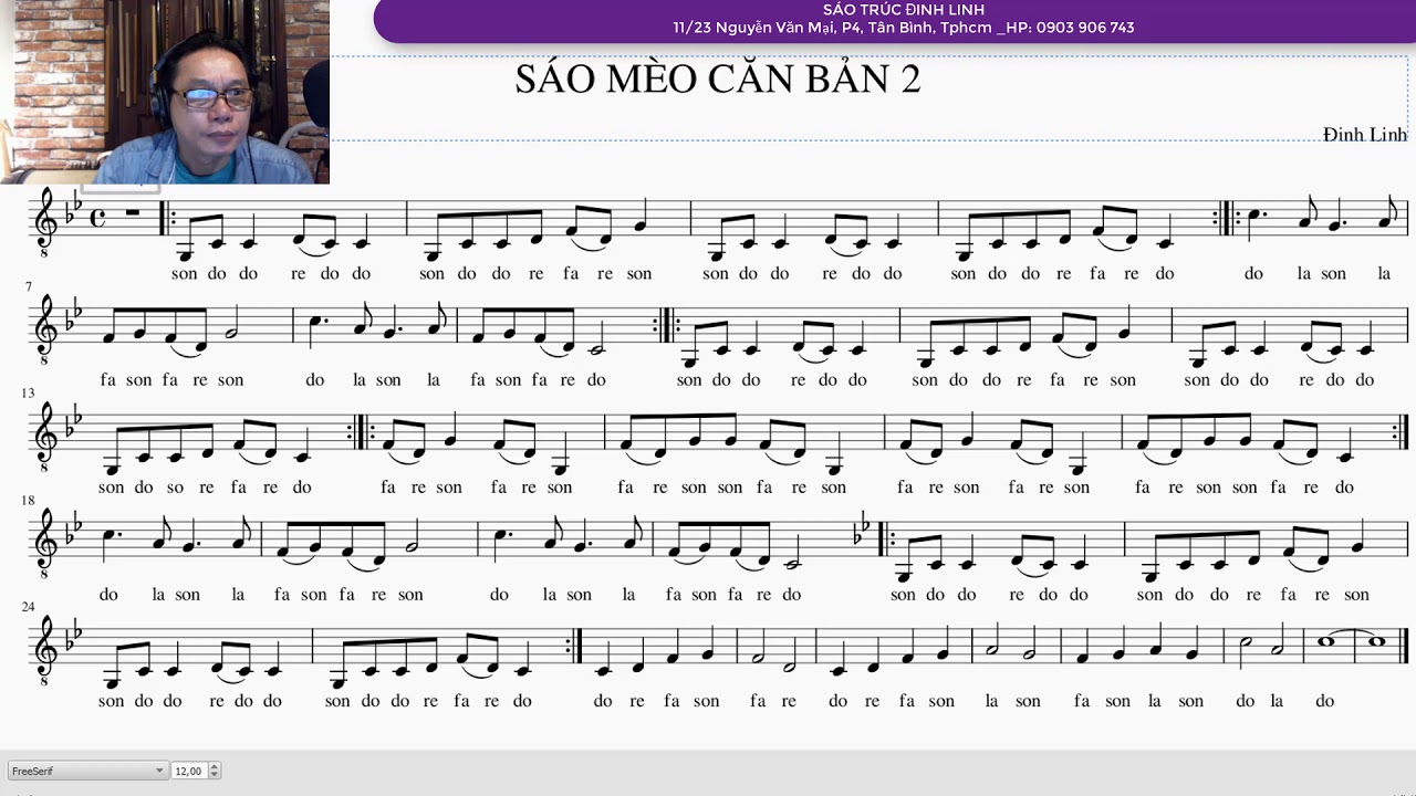 SÁO MÈO CĂN BẢN 2
