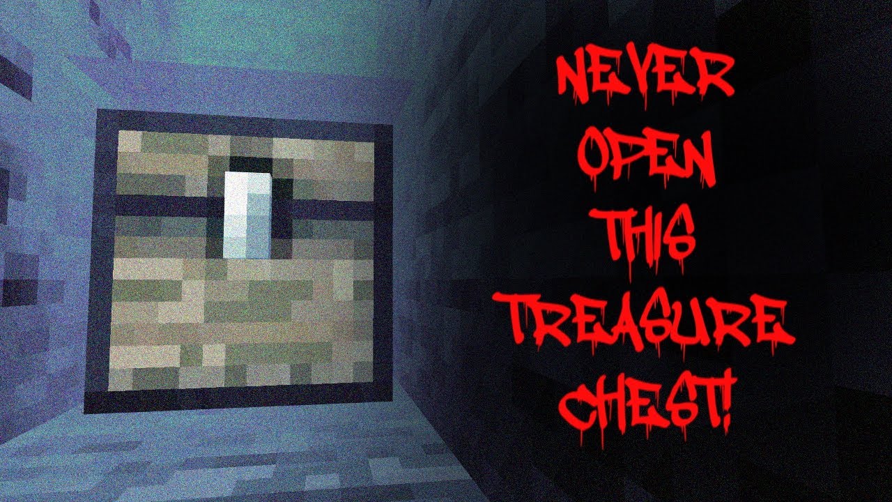 Don't Open Treasure Chests Found Too Deep! Minecraft Creepypasta (Bedrock)