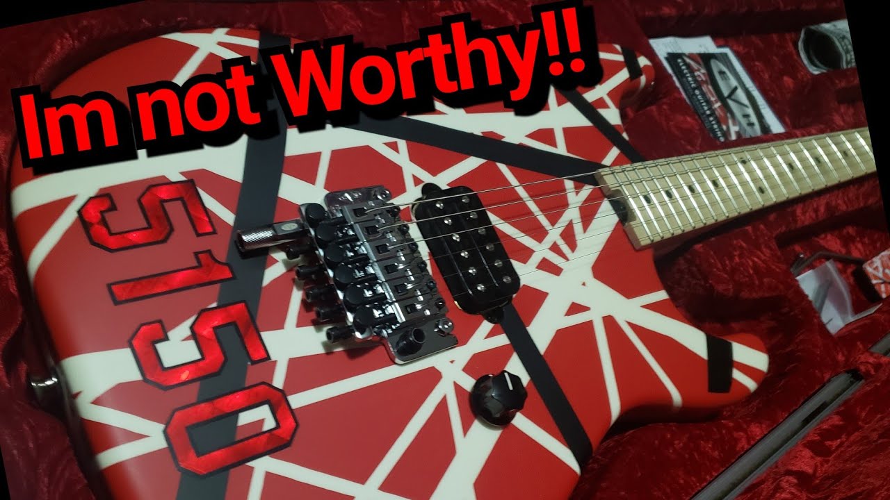 EVH Striped 5150 Series/OMG!! Потрясающий фрагмент легендарной рок-истории