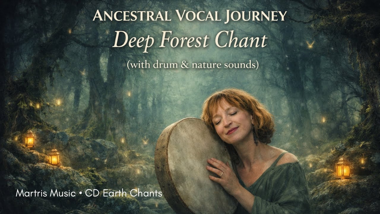 Deep Forest Chant | Ancestral Vocal Journey with Drum & Forest Sounds