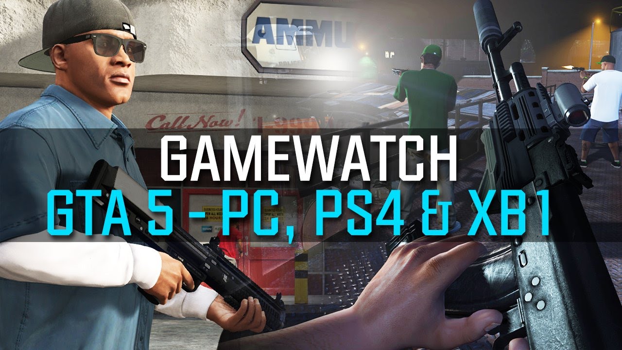 Gamewatch: GTA 5 - Video-Analyse: Ego-Perspektive auf PC, PS4 & Xbox One (Gameplay)