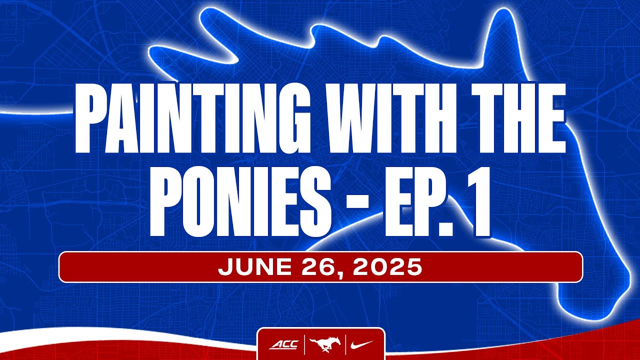 SMU WSOC: Painting with the Ponies EP 1 - Jessi Curry and Sydney Japic
