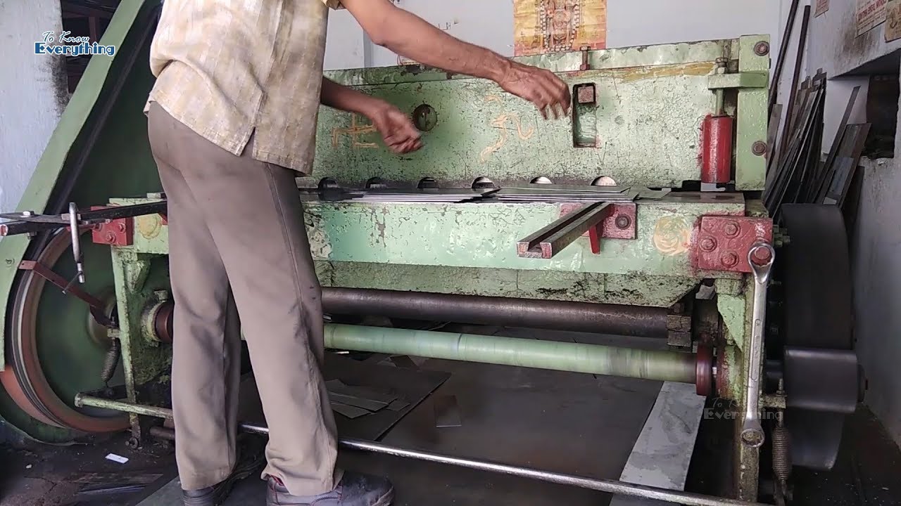 Shearing Machine | Metal Sheet Cutting Machine | Sheet Metal Cutting