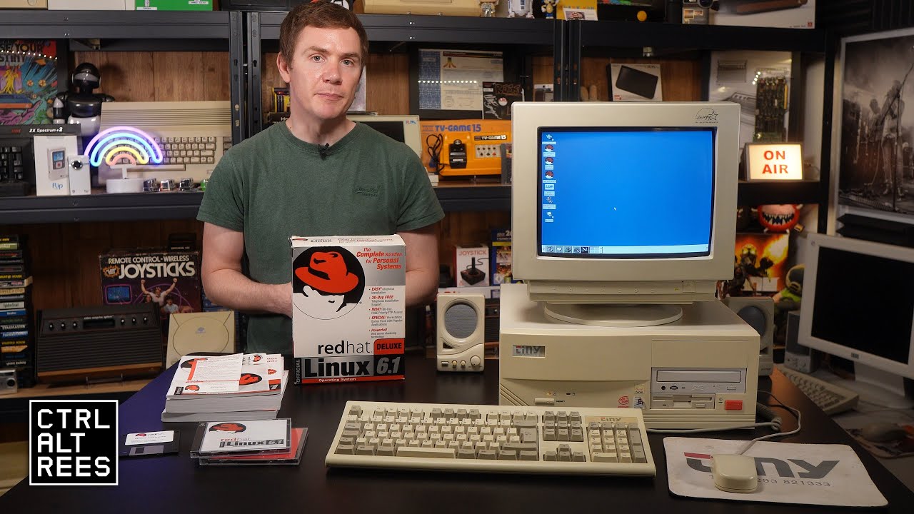 Exploring Red Hat Linux 6.1 (1999) On Original Hardware