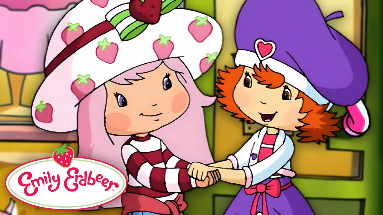 Emily Erdbeer 🍓 Emilys neue Freundin 🍓 Karikatur für Kinder